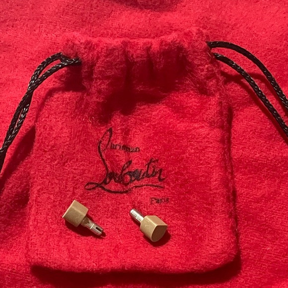 CHRISTIAN LOUBOUTIN NAPPA MULTIPOT 100 SANDALS 37 SNOW WHITE - Picture 11 of 11